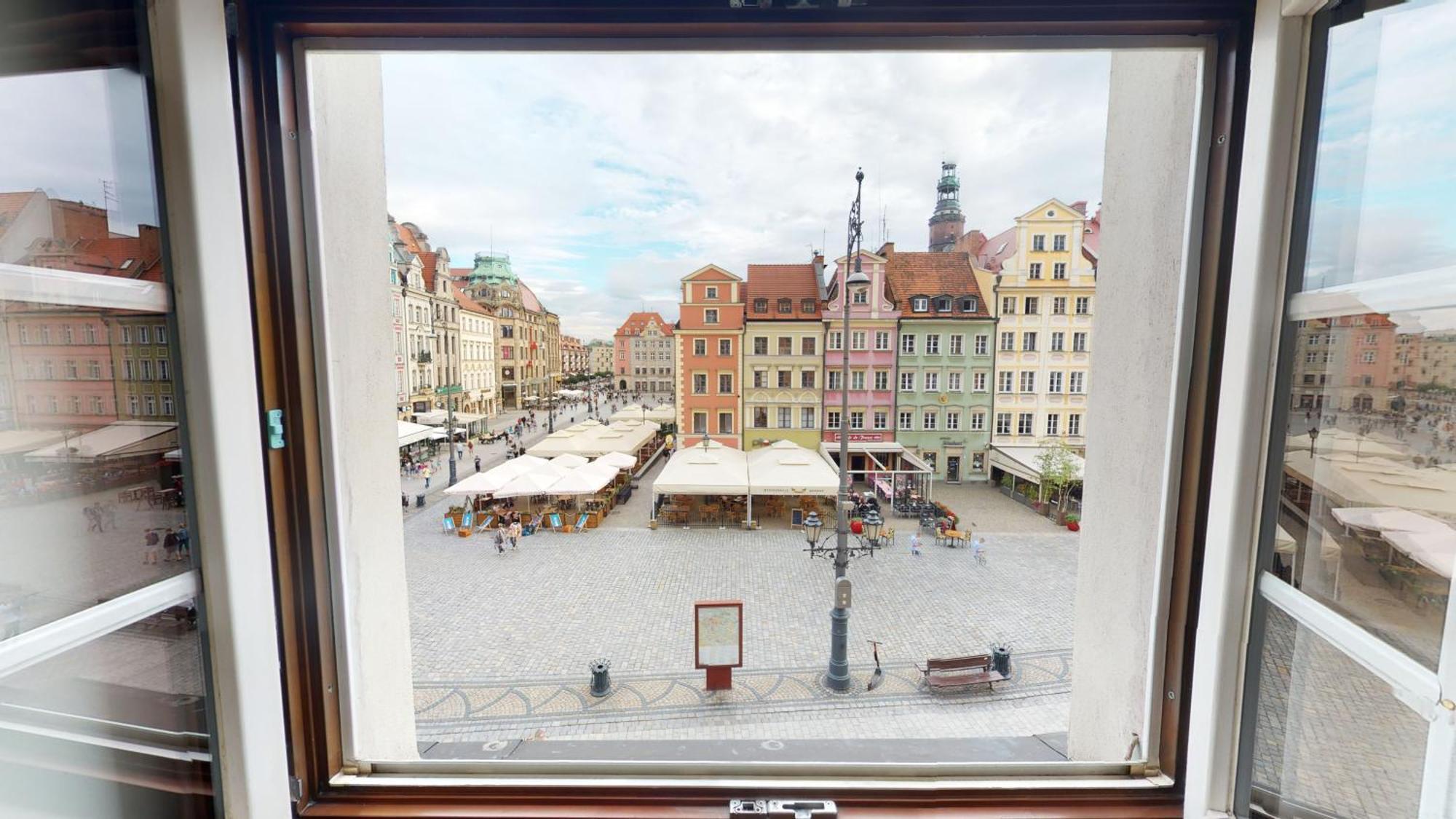 Апартаменты Widok Na Rynek Вроцлав Экстерьер фото